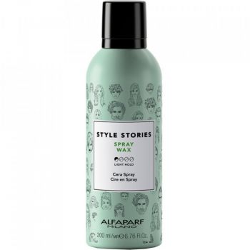 Fixativ Cu Ceara Alfaparf Style Stories Spray Wax, 200 ml (Concentratie: Spray, Gramaj: 200 ml) ieftin