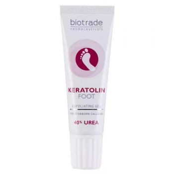 Gel exfoliant pentru picioare cu 40% uree Biotrade Keratolin Foot, 15 ml de firma original