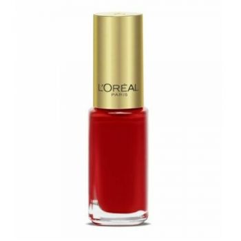 Lac de unghii L`Oreal Color Riche, 5 ml (Concentratie: Lac de unghii, Culoare produse: 408 Exquisite Scarlet)