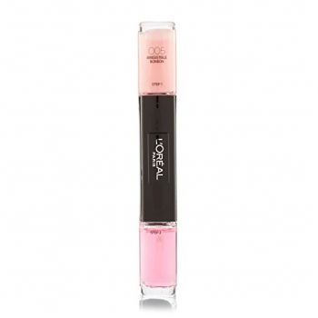 Lac de unghii L'Oreal Infallible Gel Nail Polish, 2x5ml (Concentratie: Lac de unghii, CULOARE: 005 Iresistible Bonbon)