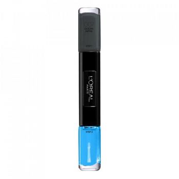 Lac de unghii L'Oreal Infallible Gel Nail Polish, 2x5ml (Concentratie: Lac de unghii, Culoare produse: 007 Ocean Infinit)