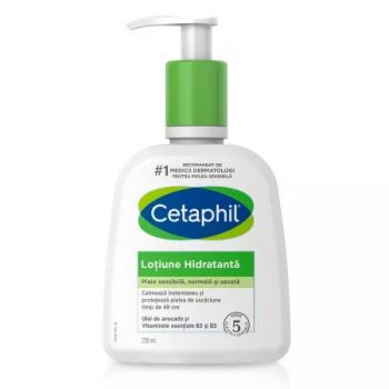 Lotiune hidratanta pentru piele uscata si sensibila Cetaphil (Concentratie: Lotiune de Corp, Gramaj: 236 ml) ieftina