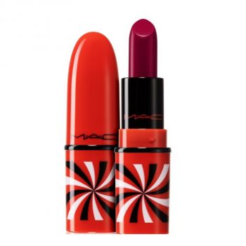 Ruj de buze Mac Lipstick Hypnotizing Holiday Collection, 3 Gr (Nuanta Ruj: Berry Tricky Purple) ieftin