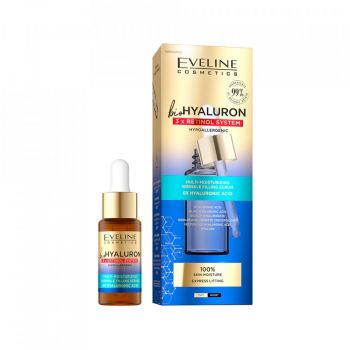 Ser de fata hidratant Eveline Cosmetics bioHyaluron 3 x Retinol System