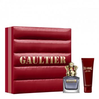 Set Cadou Jean Paul Gaultier Scandal Pour Homme, Apa de Toaleta (Continut set: 50 ml Apa de Toaleta + 75 ml Gel de dus)