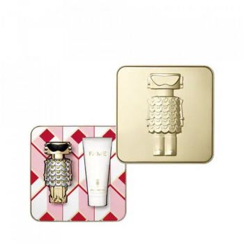 Set Cadou Paco Rabanne Fame, Apa de Parfum, Femei (Continut set: 80 ml Apa de Parfum + 100 ml Lotiune de corp) ieftin