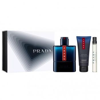 Set cadou Prada Luna Rossa Ocean, Barbati, Apa de Toaleta (Continut set: 50 ml Apa de Toaleta + 10 ml Mini apa de Toaleta)