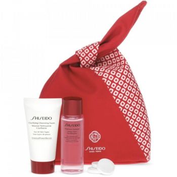 Set ingrijire Shiseido, Mini Cleanse & Balance Travel Kit, 60 ml (Concentratie: Set pentru ingrijirea tenului) de firma original