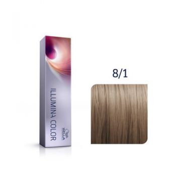 Vopsea de par permanenta Wella Professionals Illumina Color 8/1