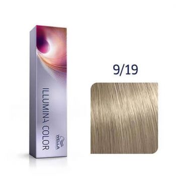 Vopsea de par permanenta Wella Professionals Illumina Color 9/19