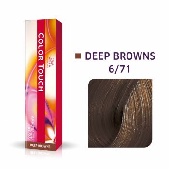 Vopsea de par semipermanenta Wella Professionals Color Touch 6/71