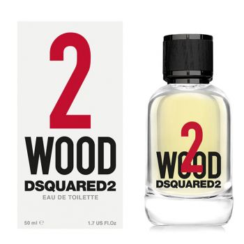 Dsquared2 2 Wood, Apa de Toaleta, Unisex (Concentratie: Apa de Toaleta, Gramaj: 50 ml) de firma original