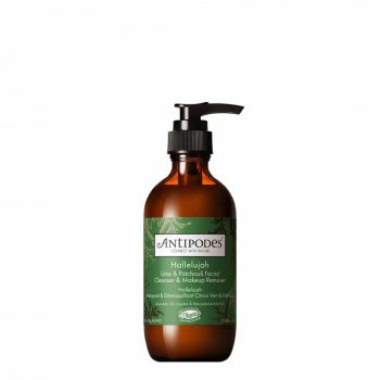 Gel de curatare Antipodes Hallelujah Lime and Patchouli Hydrating Cleanser, 200ml (Gramaj: 200 ml, Concentratie: Gel de curatare) de firma original