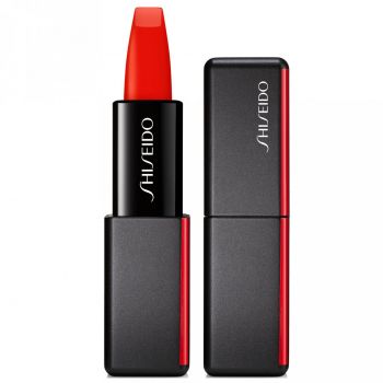 Ruj de buze Shiseido ModernMatte Powder (Gramaj: 4 g, Nuanta Ruj: Flame 509)