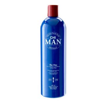 Sampon, balsam si gel de dus Chi Man The One 3-in-1, 355ml (Concentratie: Sampon, Gramaj: 355 ml)