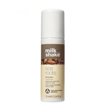 Spray nuantator pentru radacina Milk Shake Sos Roots (Gramaj: 75 ml, Culoare vopsea: Castaniu) ieftina