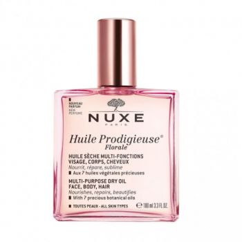 Ulei uscat pentru fata, corp si par, Nuxe Huile Prodigieuse Florale, Femei, 100 ml (Concentratie: Ulei, Gramaj: 100 ml)