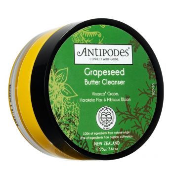 Unt de curatare Antipodes Grapeseed, Femei, 75 g