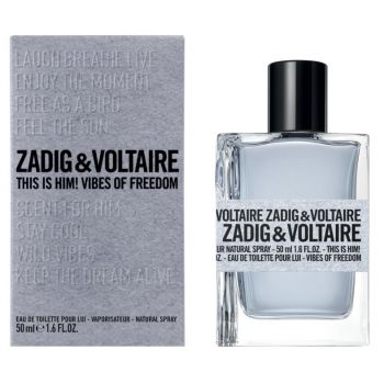 Zadig & Voltaire This is Him! Vibes of Freedom, Apa de Toaleta, Barbati (Concentratie: Apa de Toaleta, Gramaj: 50 ml)