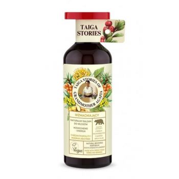 Balsam natural pentru intarirea radacinilor cu ulei de Mustar, 500ml Bunica Agafia (Concentratie: Sampon, Gramaj: 500 ml)