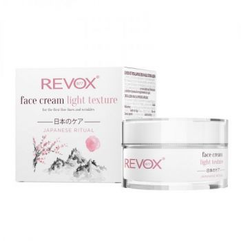 Crema de fata light texture Japanese Ritual, Revox (Concentratie: Crema, Gramaj: 20 ml)