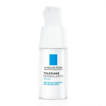 Crema hidratanta, calmanta si reparatoare pentru conturul ochilor Toleriane Dermallergo, 20 ml, La Roche-Posay (Concentratie: Crema pentru ochi, Gramaj: 20 ml)