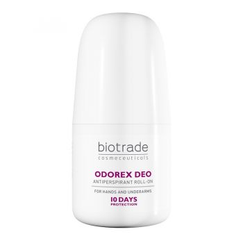 Deo roll-on antiperspirant impotriva transpiratiei excesive Biotrade Odorex Deo, 40 ml de firma original