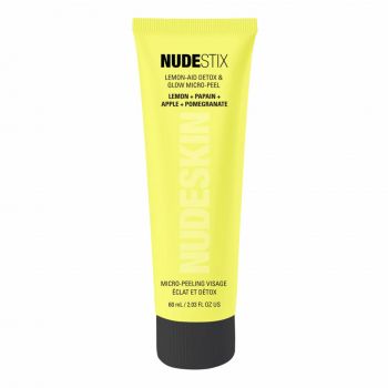 Exfoliant Pentru Fata, Nudestix Lemon-Aid Detox & Glow Micro-Peel, 60 ml (Concentratie: Exfoliant, Gramaj: 60 ml)