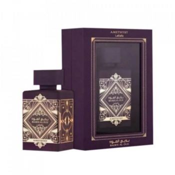 Lattafa Bade'e Al Oud Amethyst, Apa de Parfum, Unisex, 100 ml (Concentratie: Apa de Parfum, Gramaj: 100 ml)