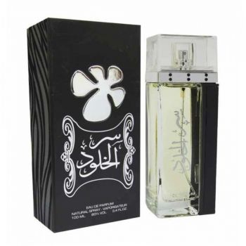 Lattafa Ser al Khulood Black, Apa de Parfum, Barbati, 100 ml (Concentratie: Apa de Parfum, Gramaj: 100 ml)