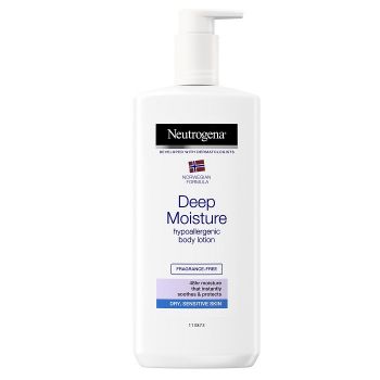Lotiune de corp intens hidratanta pentru piele uscata si sensibila, Neutrogena (Concentratie: Crema de corp, Gramaj: 400 ml)