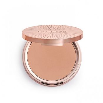 Pudra bronzanta compacta Makeup Revolution Glow Splendour Ultra Matte Bronzer (Concentratie: Pudra, CULOARE: Fair, Gramaj: 15,5 g)