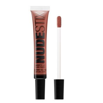 Ruj de Buze Nudestix, Magnetic Lip Plush Paint, 10 ml (Gramaj: 10 ml, Concentratie: Ruj, Nuanta Ruj: Bahama Mama)