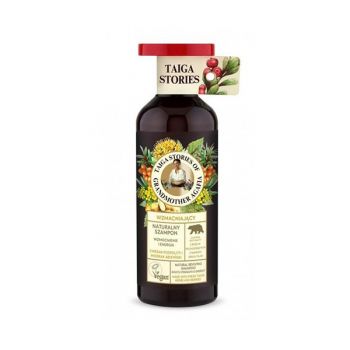 Sampon pentru intarirea radacinilor cu ulei din seminte de mustar, 500 ml, Bunica Agafia (Concentratie: Sampon, Gramaj: 500 ml)