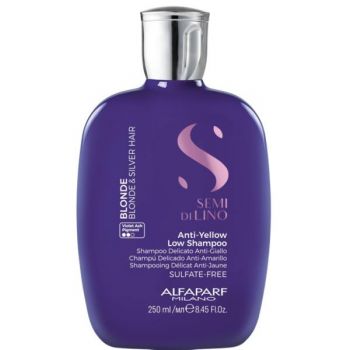 Sampon pentru neutralizarea tonurilor de galben Alfaparf Milano Semi Di Lino Blonde (Concentratie: Sampon, Gramaj: 250 ml)