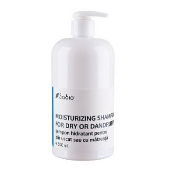 Sampon pentru par uscat si deteriorat Moisturizing, Sabio (Concentratie: Sampon, Gramaj: 500 ml)