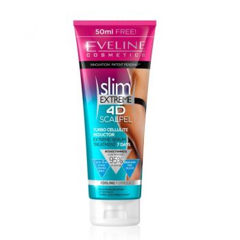 Ser anticelulitic racoritor Slim Extreme 4D Scalpel Eveline Cosmetics, 250 ml (Gramaj: 250 ml, Concentratie: Crema anticelulitica)