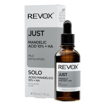 Ser exfoliant pentru piele Revox Just Mandelic Acid 10% + HA (Concentratie: Serum, Gramaj: 30 ml)