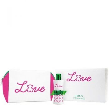 Set Cadou Tous Love Moment, Apa de toaleta, Femei (Continut set: 90 ml Apa de Toaleta + Geanta) de firma original