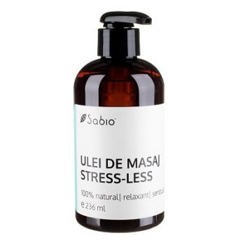 Ulei de masaj stress-less, Sabio (Gramaj: 236 ml, Concentratie: Ulei de masaj) ieftin