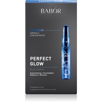 BABOR Ampoule Concentrates Perfect Glow ser concentrat pentru luminozitate si hidratare