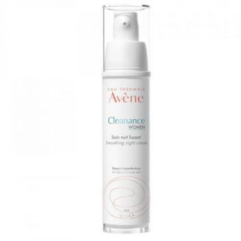 Crema de noapte Avene Cleanance Women cu efect de netezire (Concentratie: Crema, Gramaj: 30 ml)