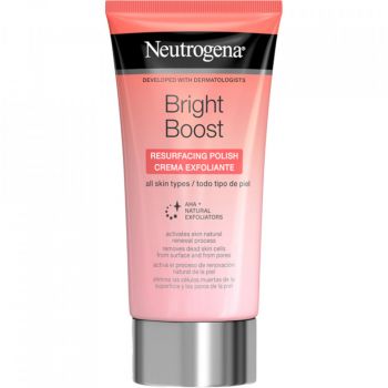 Crema exfolianta pentru fata Bright Boost, Neutrogena (Concentratie: Exfoliant, Gramaj: 75 ml) ieftin