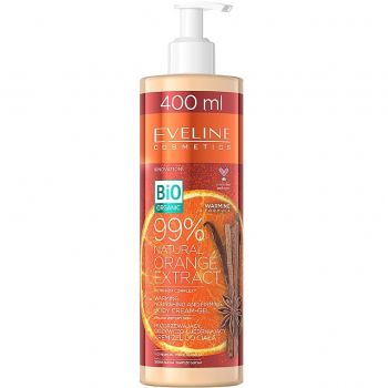 Gel pentru fata si corp Eveline Cosmetics BioOrganic Orange (Concentratie: Lotiune de Corp, Gramaj: 400 ml) ieftina