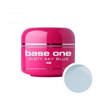 Gel UV color Base One, 5 g, dirty sky blue 42