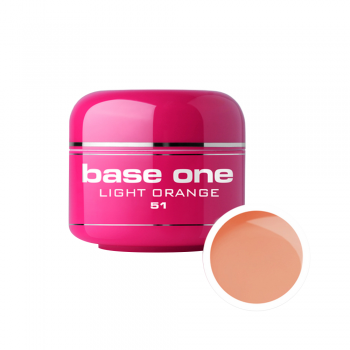 Gel UV color Base One, 5 g. light orange 51