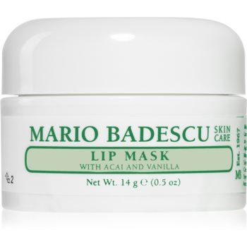 Mario Badescu Lip Mask with Acai and Vanilla Masca de noapte de buze