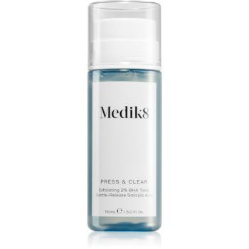 Medik8 Press & Clear tonic exfoliant delicat cu eliberare prelungită