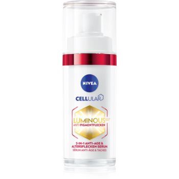 Nivea Cellular Luminous 630 ser de reîntinerire impotriva petelor