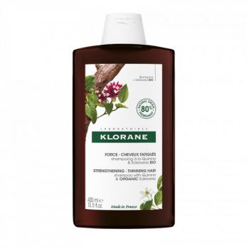 Sampon chinina si floare de colt BIO, Klorane (Concentratie: Sampon, Gramaj: 400 ml) ieftin